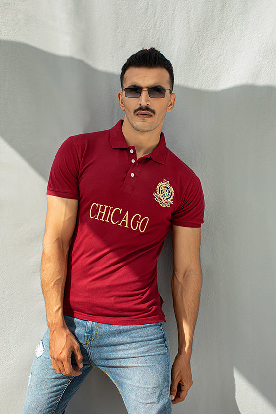 Maroon Country Polo