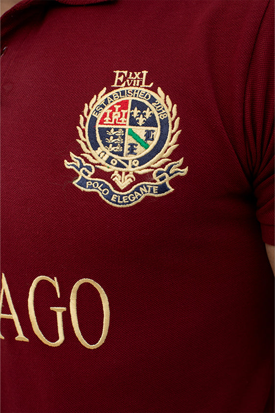 Maroon Country Polo