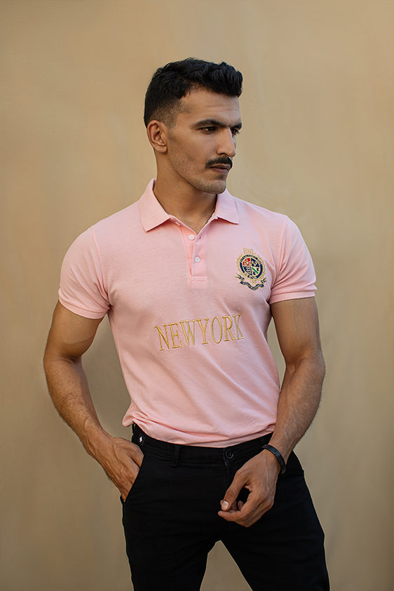 Pink Country Polo