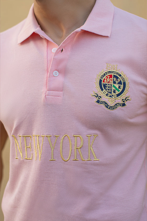 Pink Country Polo