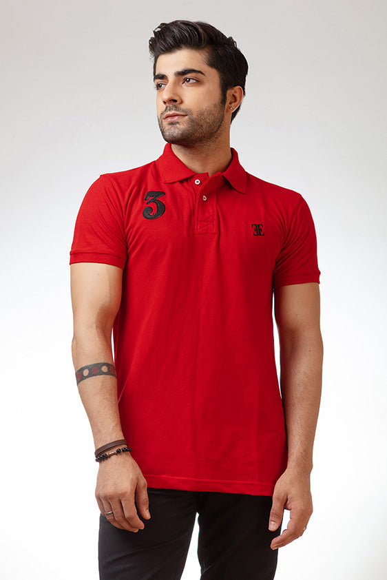 Classic Red Polo