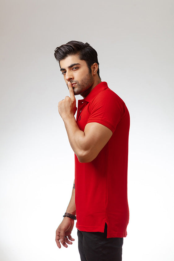 Classic Red Polo
